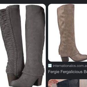 🪶🍂 brown Toupe laurel boots by fergie🍂🪶